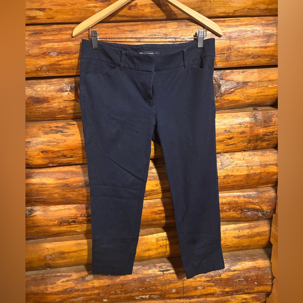 New York & Company Dark Blue Ankle Pants